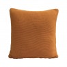 Coussin 50x50cm 100% coton tricoté Mustard - Chic Mic