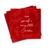 Bamboo Napkin 33x33 cm Merry Little Chrismtas - Chic Mic
