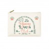 Trousse rectangulaire PM (20x13 cm) - Club N°One (miaou lovers)