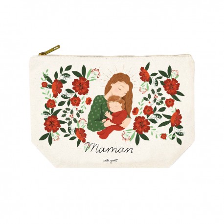 Trousse rectangulaire GM (28x20 cm) - Douce nuit (maman)