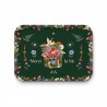 Tray recycled kraft (mat 42x30 cm) - Les arcanes du coeur (merci)