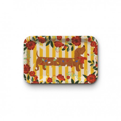 Tray recycled kraft (mate 28x18 cm) - Douce nuit