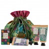 Pochette velours 3 crèmes mains & savon - W. Morris (Sunflower)