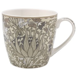 Breakfast mug - William Morris (Artichoke)