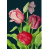 Blank card - Botanical (Tulips)
