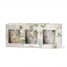 Coffret cadeau 3 bougies 70g - Peace on Earth*