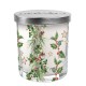 Candle jar & lid - Holiday Garland