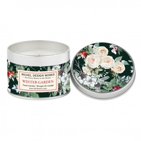 Large travel Candle - Winter Garden
