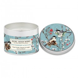 Large travel Candle - Winterberry & Balsam