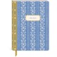 Carnet de notes quotidien - Sweet boutique (blue stripes)