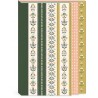 Carnet de notes à 3 niveaux - Sweet boutique (Forest coral floral)