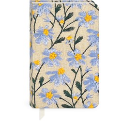 Carnet de notes couverture en tissu - Sweet boutique (Periwinkle)