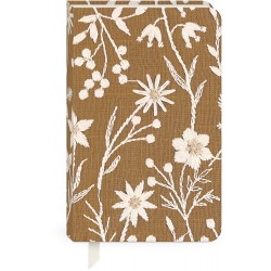 Carnet de notes couverture en tissu - Sweet boutique (Chamomile)