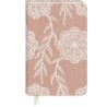 Carnet de notes couverture en tissu - Sweet boutique (Peony)
