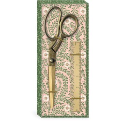 Set ciseaux et règle - Sweet boutique (Antique Gold)