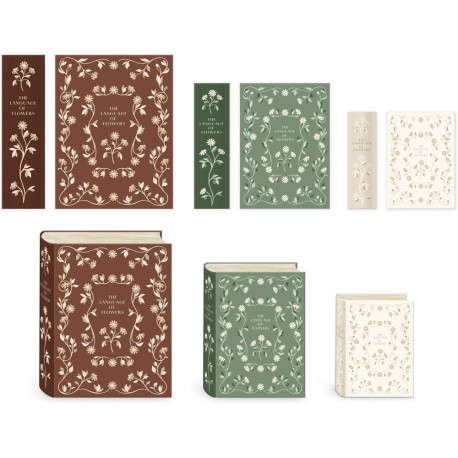Set de 3 boîtes livres gigognes GM - Floral Frame