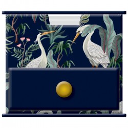 Bloc mémo cube et tiroir - Opulence