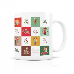 Mug céramique 350ml - Belle nuit de Noël (maman)