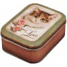 Boîte rectangulaire PM en métal - Notalgia (With Love Cat)