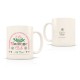 Mug céramique beige mat 350ml - Club N°One (magic daronne)