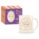 Mug céramique beige mat 350ml - Club N°One (forever trente)