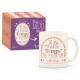 Mug céramique beige mat 350ml - Club N°One (j'ai le temps)