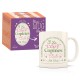 Mug céramique beige mat 350ml - Club N°One (crazy copines)