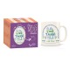 Mug céramique beige mat 350ml - Club N°One (cool daron)
