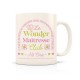Mug céramique beige mat 350ml - Club N°One (wonder maîtresse)