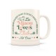 Mug céramique beige mat 350ml - Club N°One (miaou lovers)