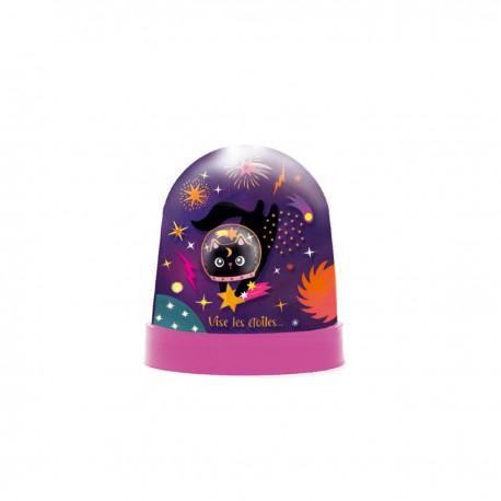 Mini boule à paillettes - Cosmic (vise les étoiles)