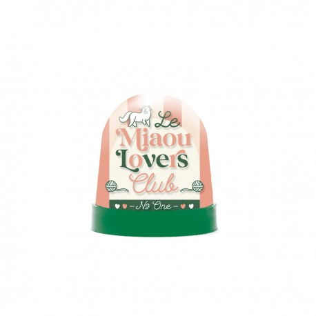 Mini boule à paillettes - Club N°One (miaou lovers)