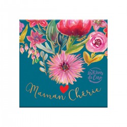 Magnet - Maman chérie (floral folk)