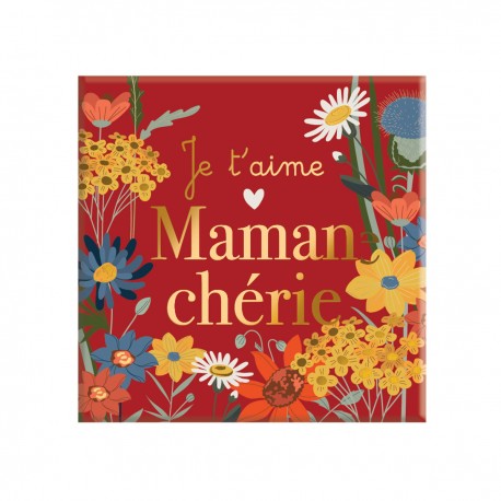 Magnet - Fleurs des champs (maman chérie)