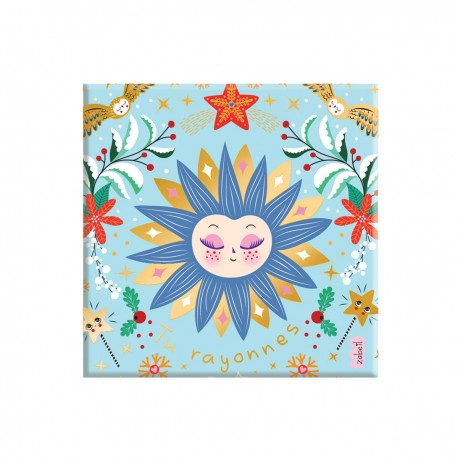 Magnet - Soleil d'hiver (Tu rayonnes)