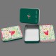 Boîte rectangulaire en métal - Magie de Noël (trésors de princesse)