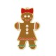 Décoration de Noël à suspendre (10 cm) - Délices de Noël (Mrs Ginger)