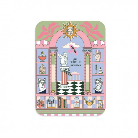 Boîte rectangulaire en métal - Galerie des songes