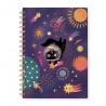 Carnet de notes A5 à spirale - Cosmic