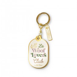 Metal keyring - Club N°One (chien)