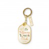 Metal keyring - Club N°One (chat)