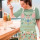 Apron 100% organic cotton (GOTS) - Le bonheur est partout
