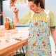 Apron 100% organic cotton (GOTS) - Joli Jardin
