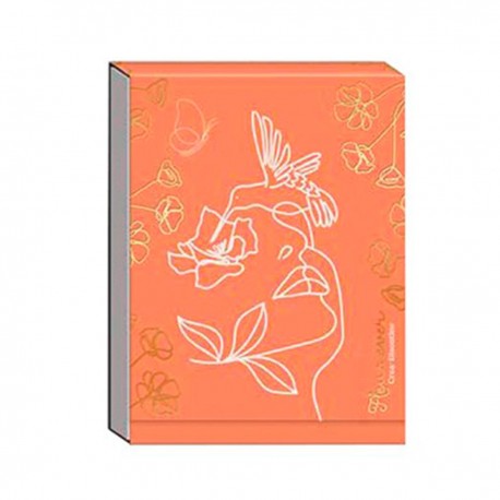 Pocket carnet de notes aimanté - Fleurever