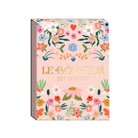 Pocket notepad - Le bonheur est partout