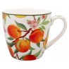 Tasse déjeuner en porcelaine - Peaches