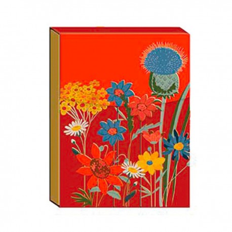 Pocket carnet de notes aimanté - Fleurs des champs
