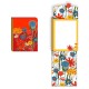 Pocket carnet de notes aimanté - Fleurs des champs