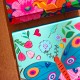 Pocket carnet de notes aimanté - Papillon