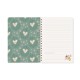 Carnet de notes A5 à spirale - Les arcanes du coeur